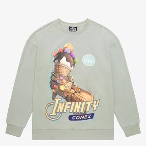 Marvel Thor Love and Thunder Infinity Conez Our Universe Sweatshirt- Size Medium